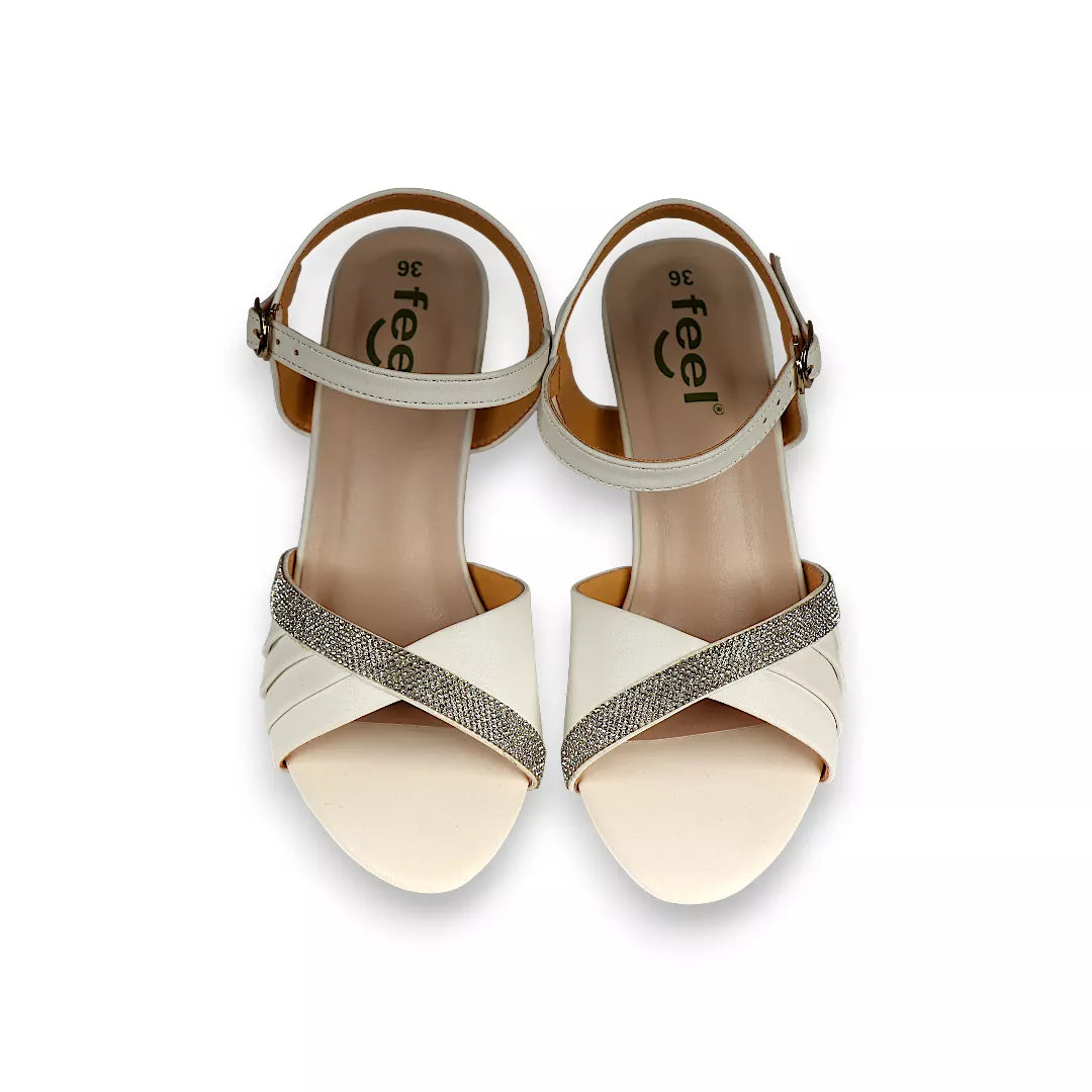 Ankle Knot Pencil Heel-972