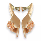 Flower Stone Heel-994