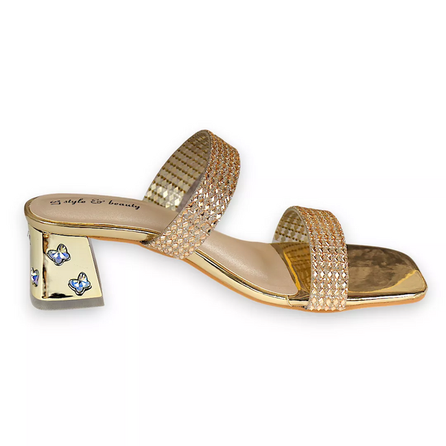 Two Strap Heel-995 Hover Image