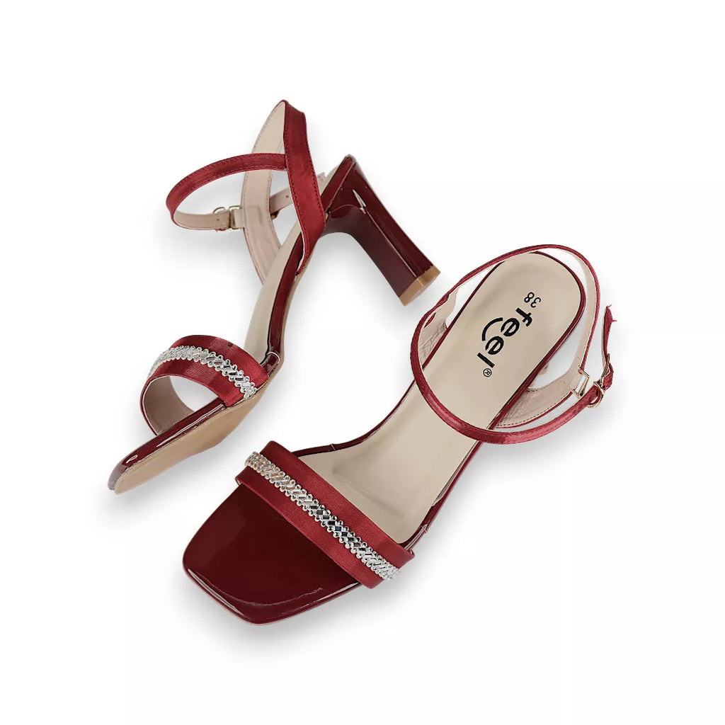 Ankle Knot Slim Heel-990