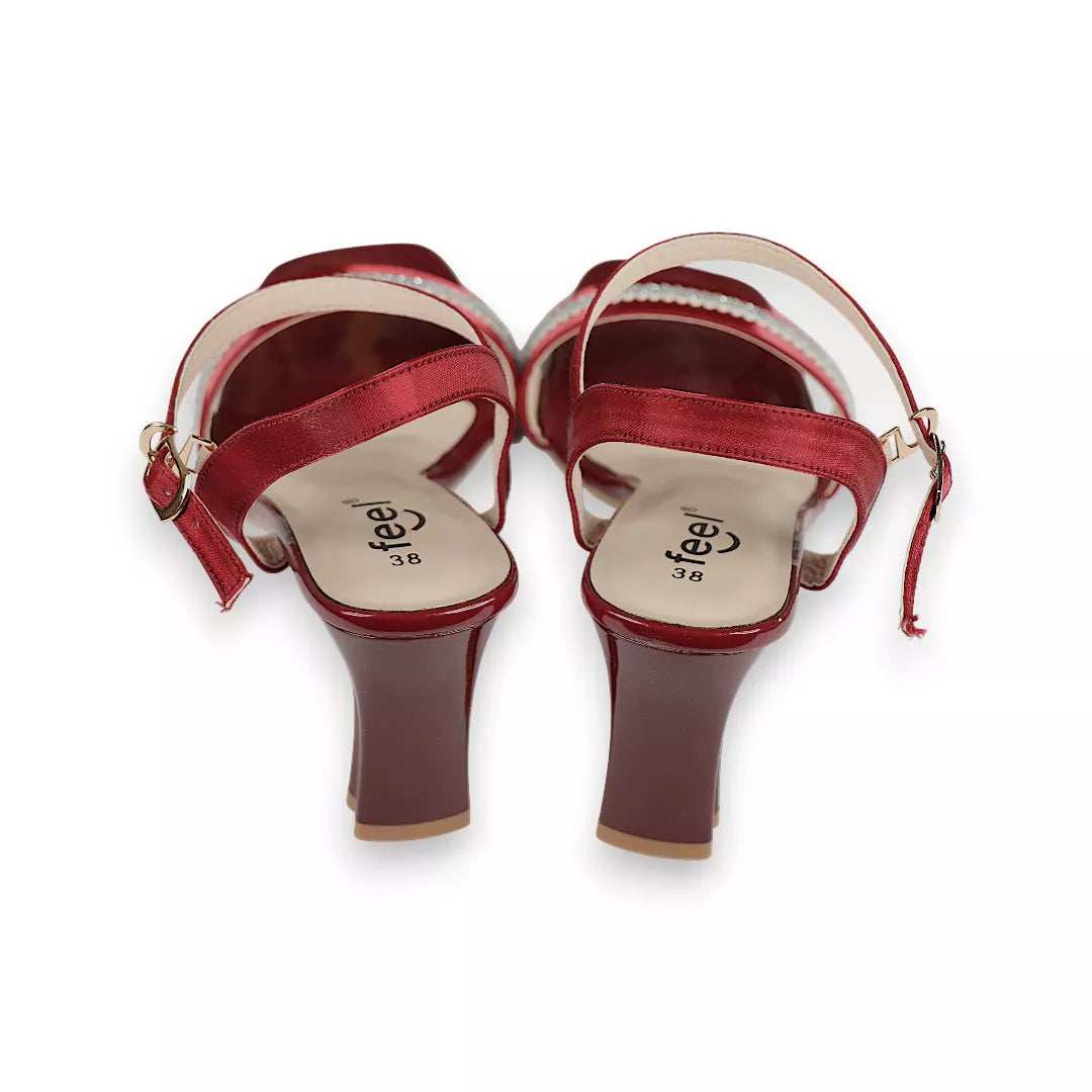Ankle Knot Slim Heel-990