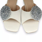 Flower Pencil Heel-957