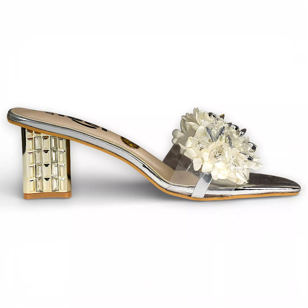 Flower Slide Heel-955