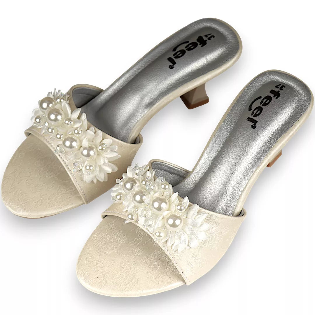 Pearl Short Pencil Heel-960