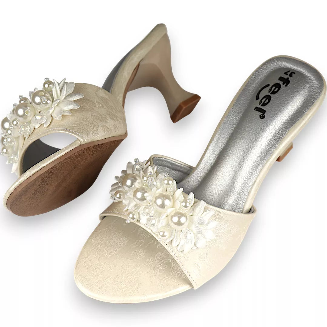 Pearl Short Pencil Heel-960