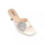 Flower Pencil Heel-957