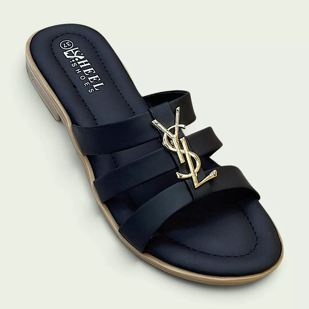 FLAT SLIDE YSL SANDAL-1158