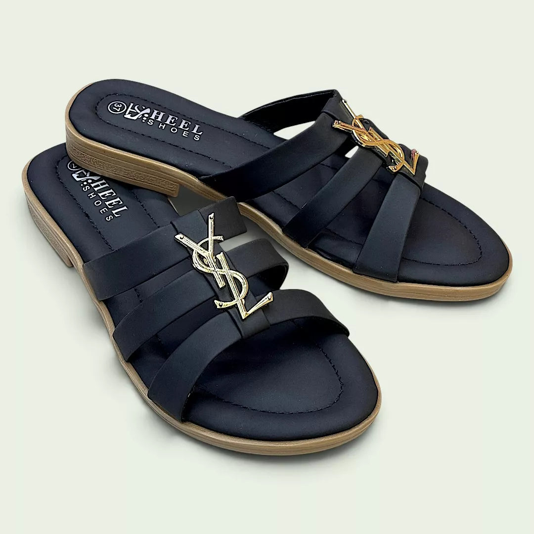 FLAT SLIDE YSL SANDAL-1158