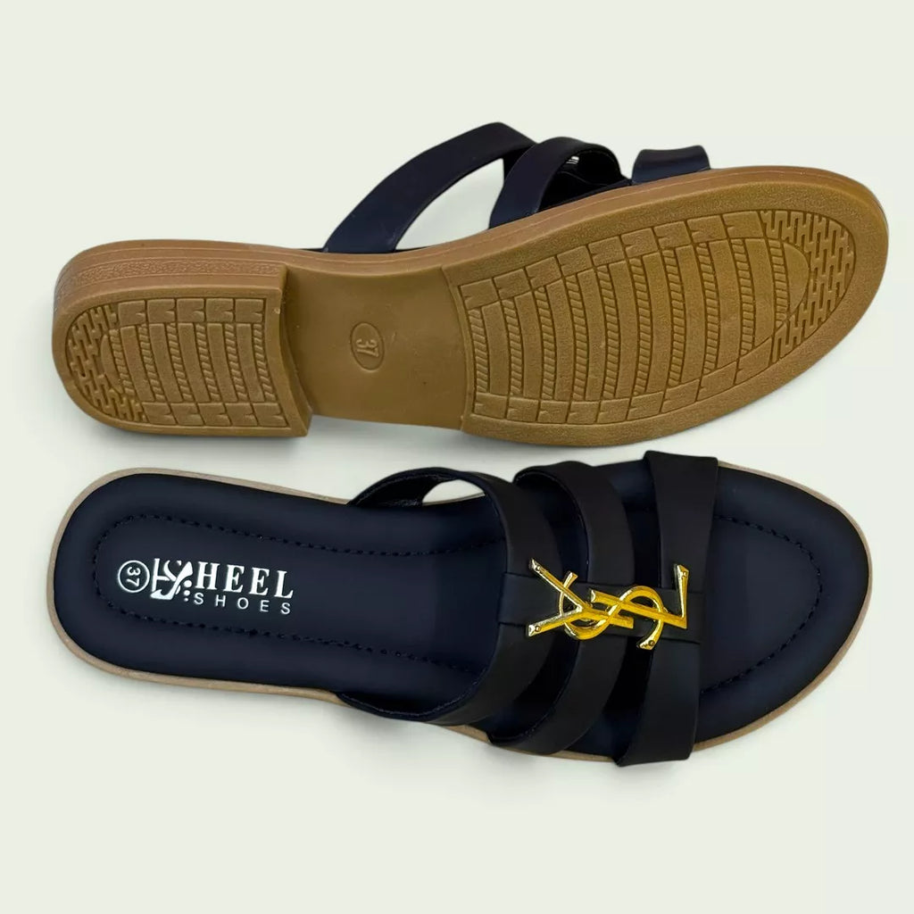 FLAT SLIDE YSL SANDAL-1158