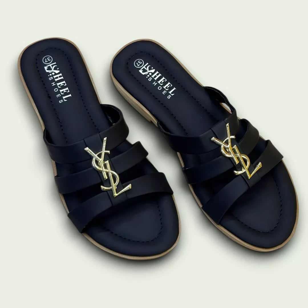 FLAT SLIDE YSL SANDAL-1158