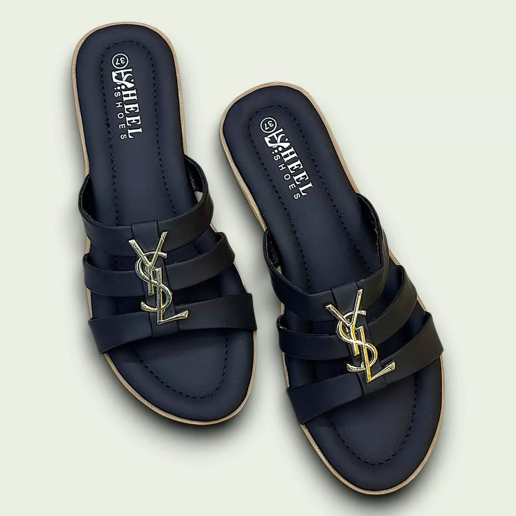 FLAT SLIDE YSL SANDAL-1158