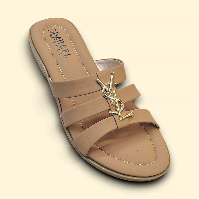 Flat Slide YSL Sandal-1159 Hover Image
