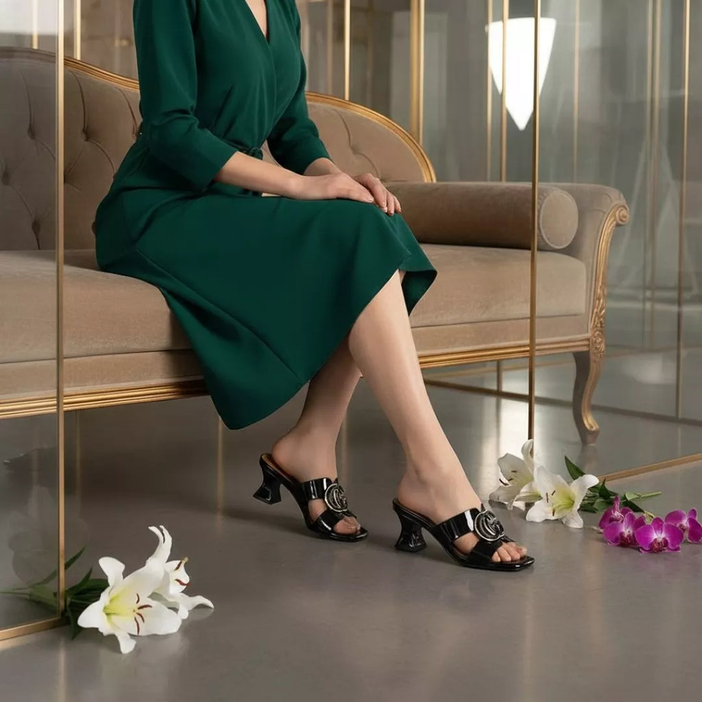 Patent PU Low-Heel-1046