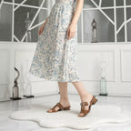 Open-Toe Cross-Strap Heel-1043
