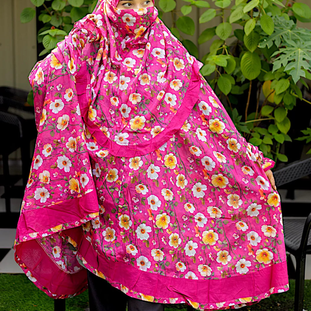 Frill Niqab Khimar-AA03