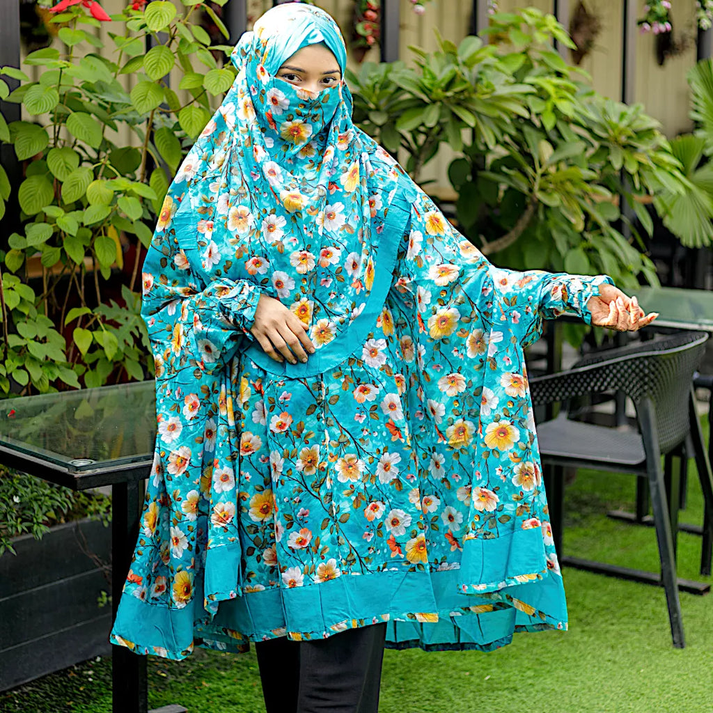 Frill Niqab Khimar-AA01