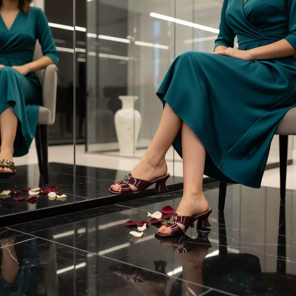 Patent PU Low-Heel-1048